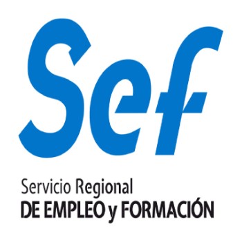 Servicio Regional de Empleo y Formación (SEF) logo